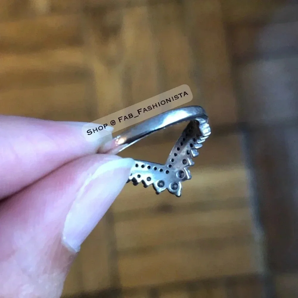 Pandora sterling silver ring size 48 4.5